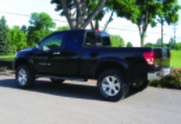 Nissan Titan back