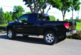 Nissan Titan back