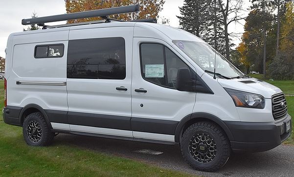 2nd Row Window Ford Transit